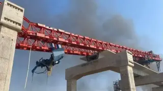 Неописуема трагедия: Кран се стовари върху влак и уби 22 души