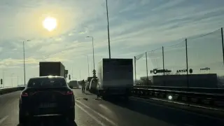 Катастрофа задръсти Северната скоростна тангента в столицата