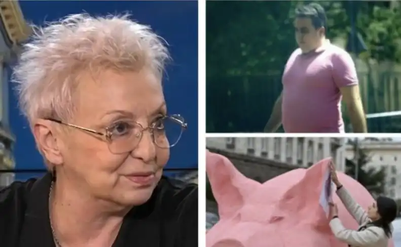 Дамянова взриви мрежата с "няколко въпроса към Розовото прасе"