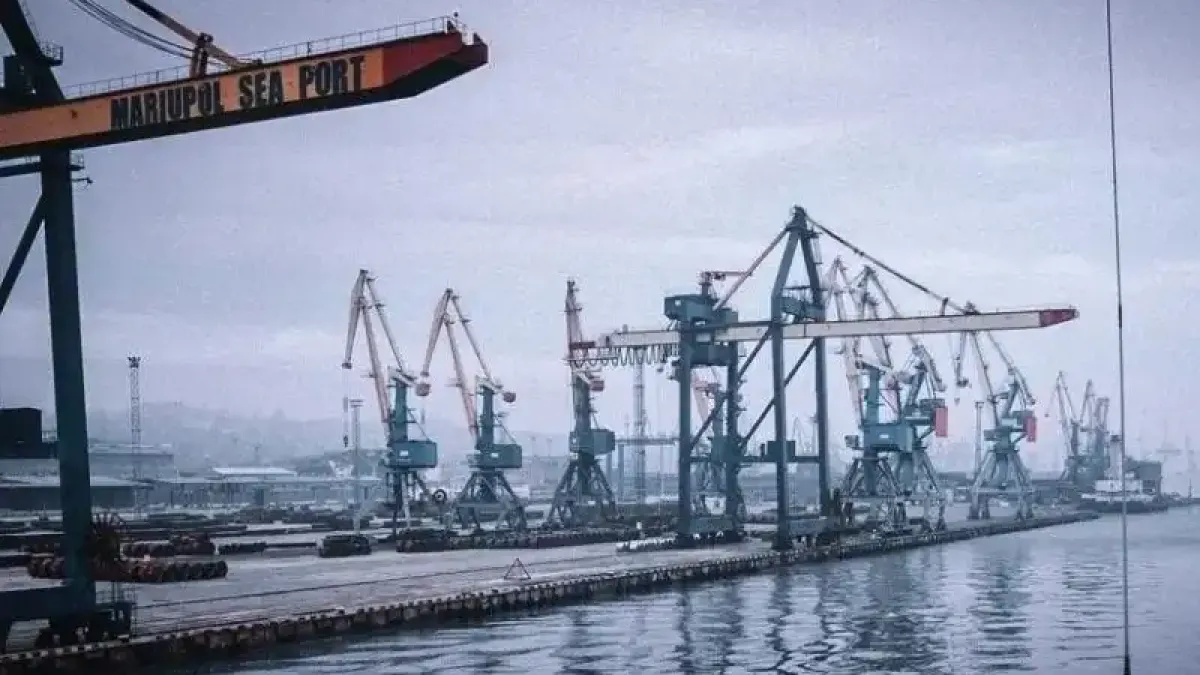 Украинското разузнаване огласи руските шашми на пристанището в Мариупол