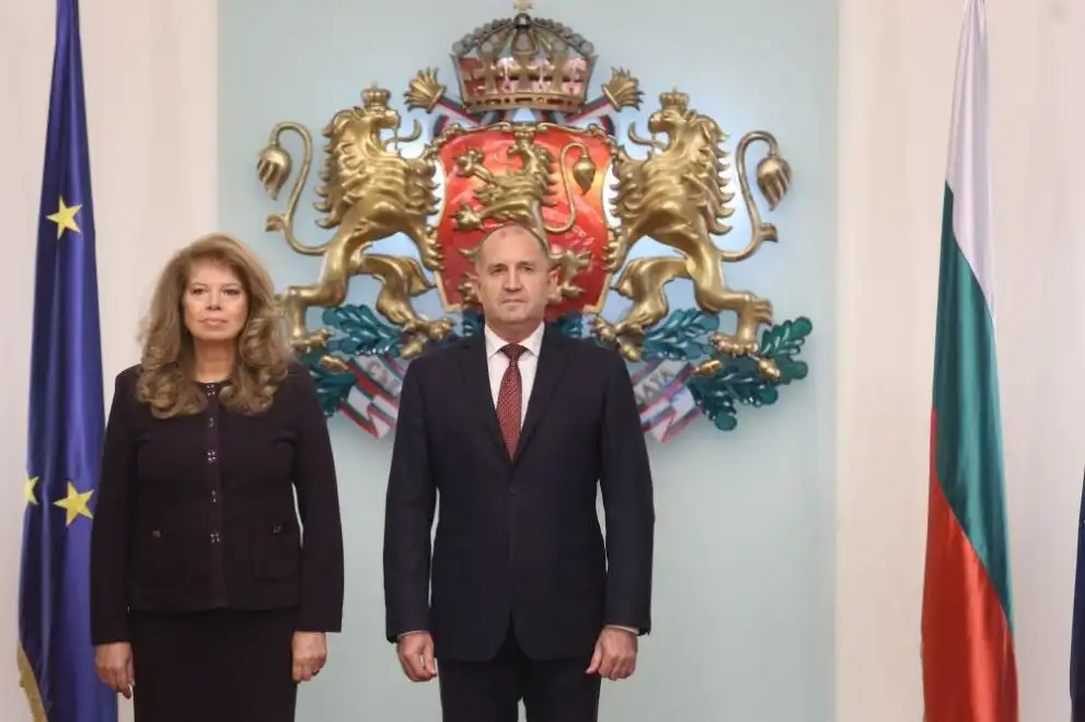 Илияна Йотова и Румен Радев