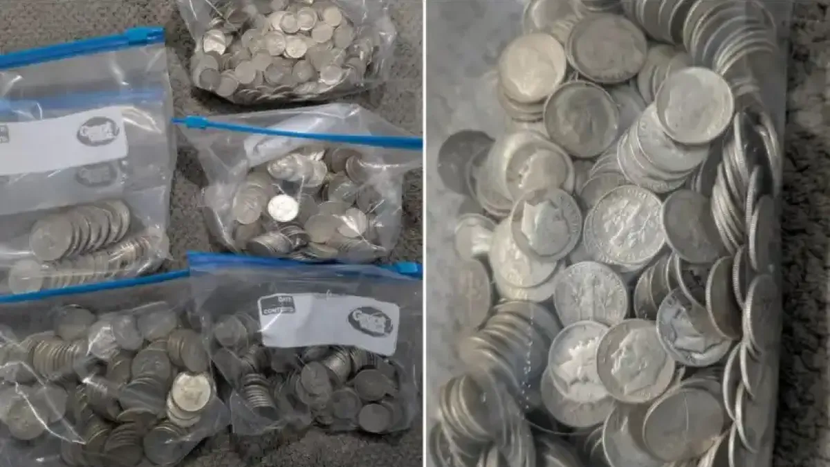 Изгоден ремонт: Съкровище на стойност $10 000 падна от тавана върху жена Снимки