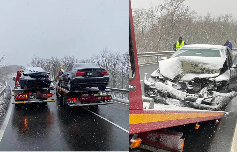 Челен удар с "Баварец" в насрещното прати двама в болница