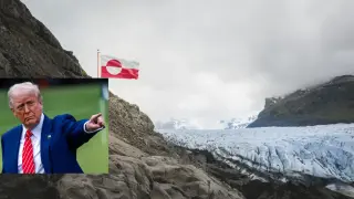 Тръмп "заби" американски флаг в Гренландия и обяви: "Трябва да я имаме"!