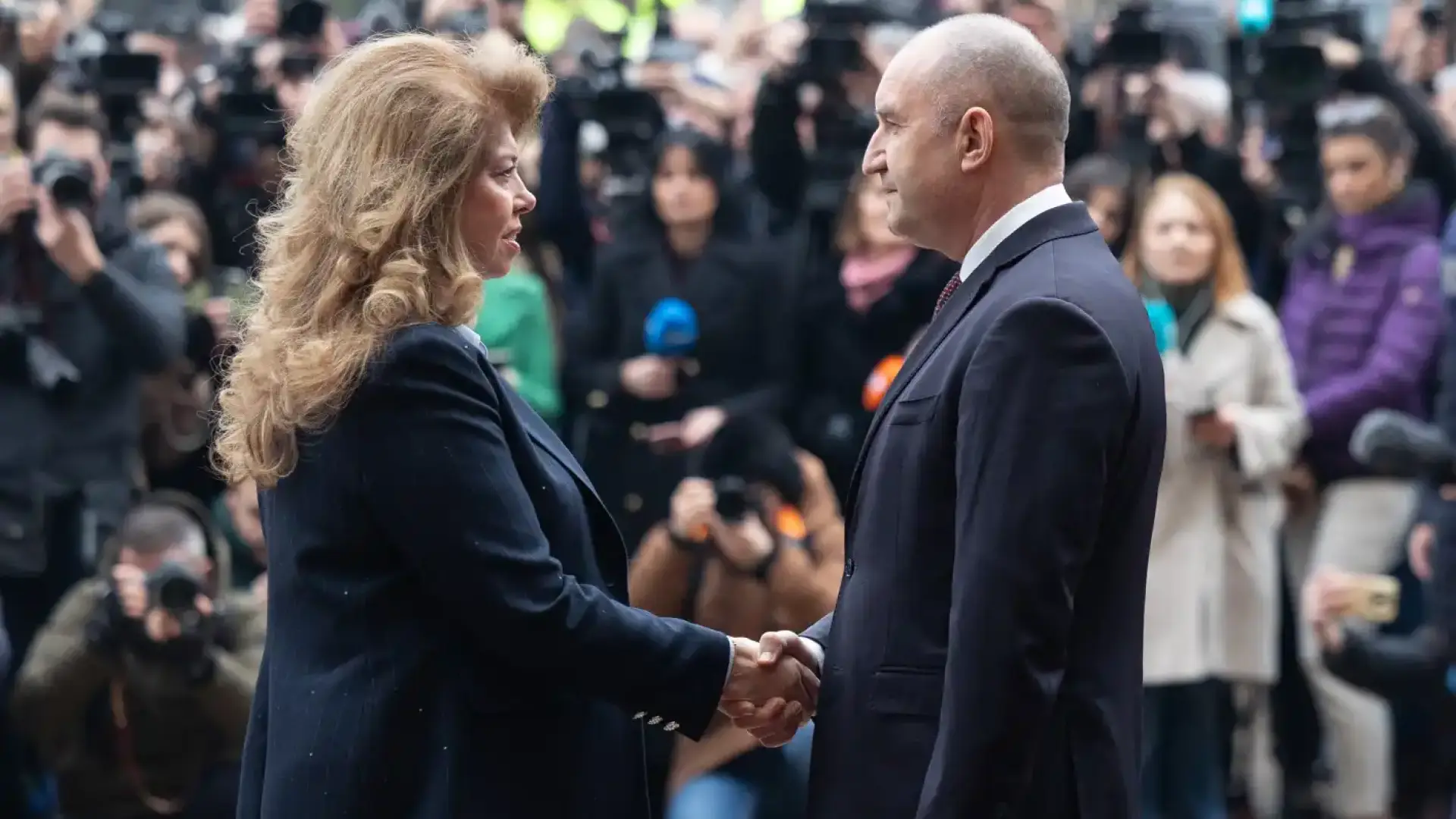 Йотова с първи думи като президент