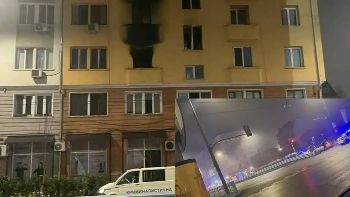 Семейна трагедия при пожар в София: арестуван е мъж Снимки