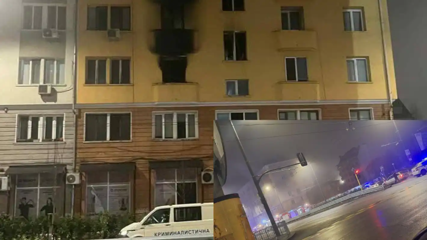 Семейна трагедия при пожар в София: арестуван е мъж Снимки