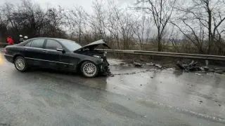Тежка катастрофа край Владая, щетите са сериозни