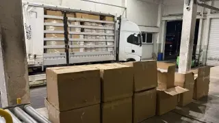 Митничари отвориха камион с мебели, а вътре се оказа, че има... Снимки