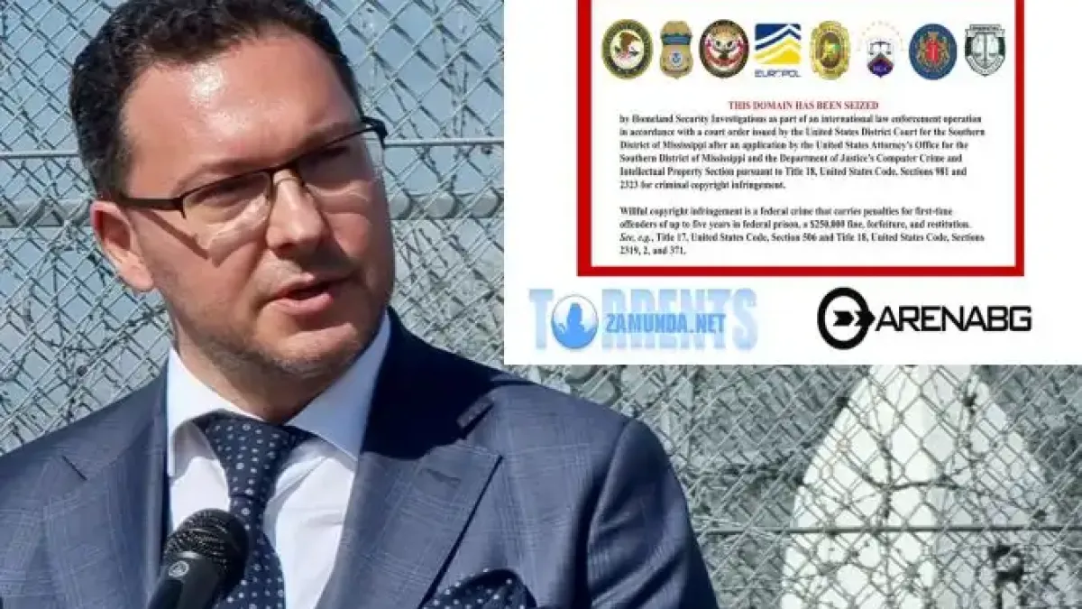 Митов съобщи за четирима арестувани във връзка със спрените сайтове Zamunda, Arena и Zelka