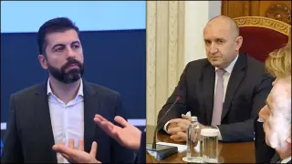 Румен Радев и Кирил Петков се хванаха за гушите заради "Боташ"