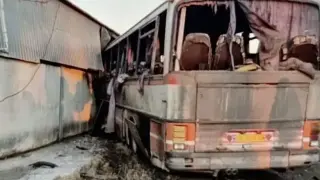 Русия атакува автобус в Днепропетровска област