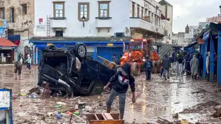 Воден ад в Мароко: Над 50 000 души евакуирани от цели квартали Снимки