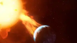 Космически кораб ни обстрелва с магнитни бури - заснеха ни