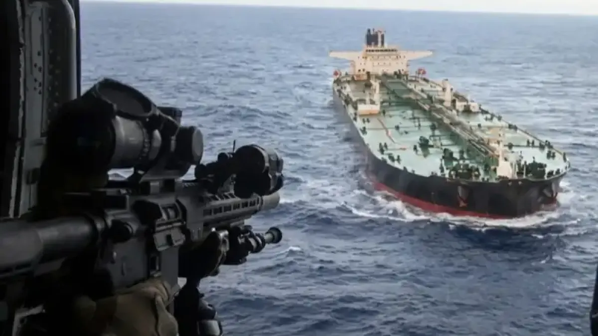 Американски военни са се качили на борда на петролен танкер