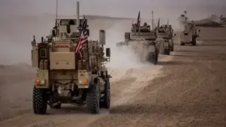 Американските военни се изтеглиха от сирийска база