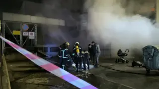 Извънредна ситуация и евакуация в Студентски град в София Снимки