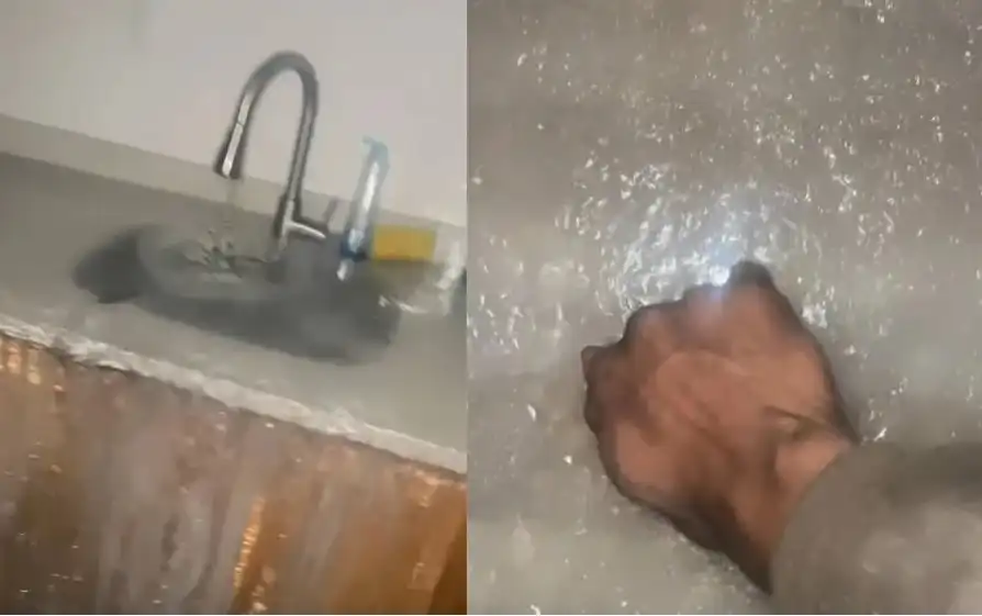 Собственици забравиха да спрат крана и получиха леден апокалипсис