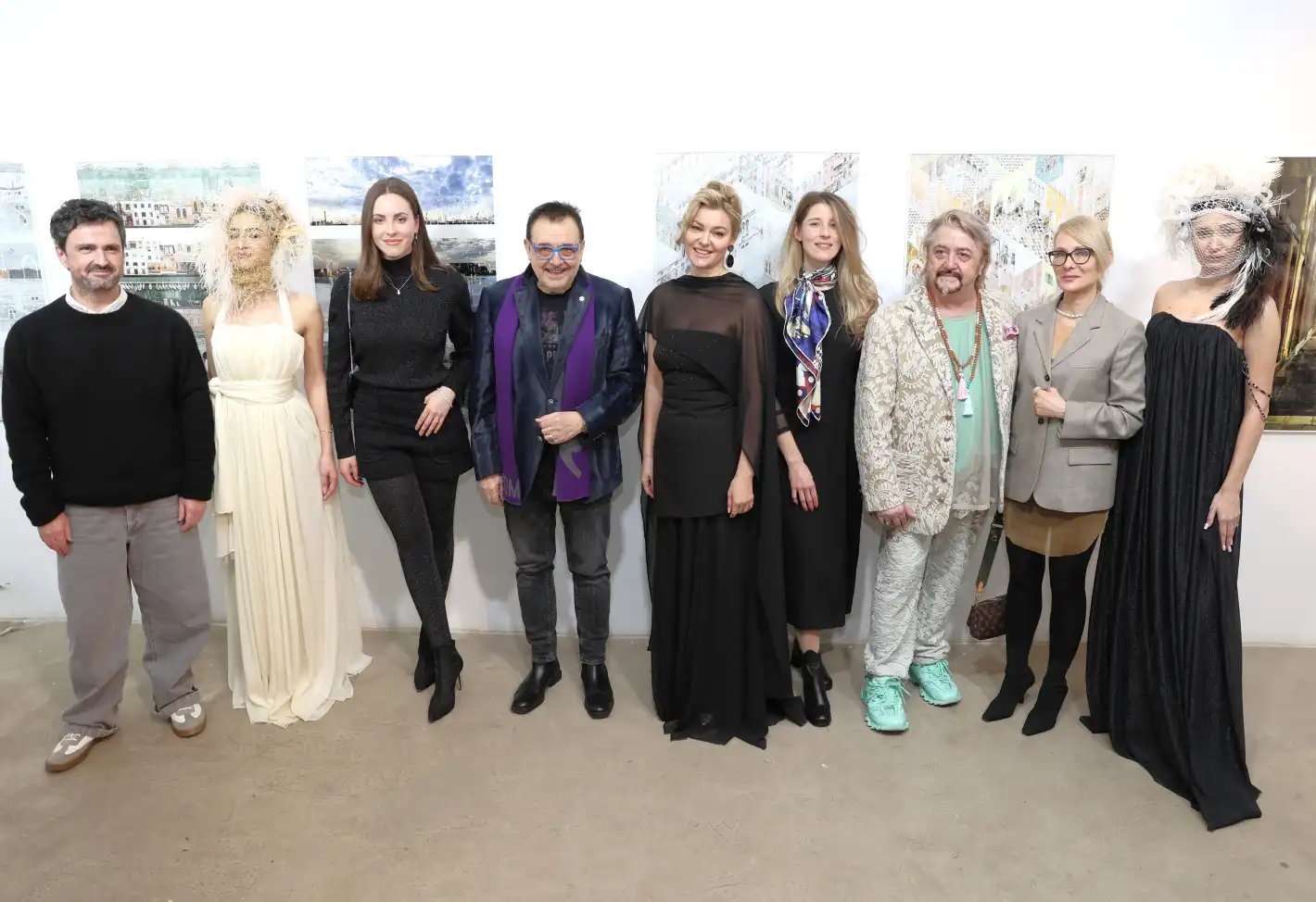 Вълнуваща италианска арт вечер в ONE Gallery Снимки