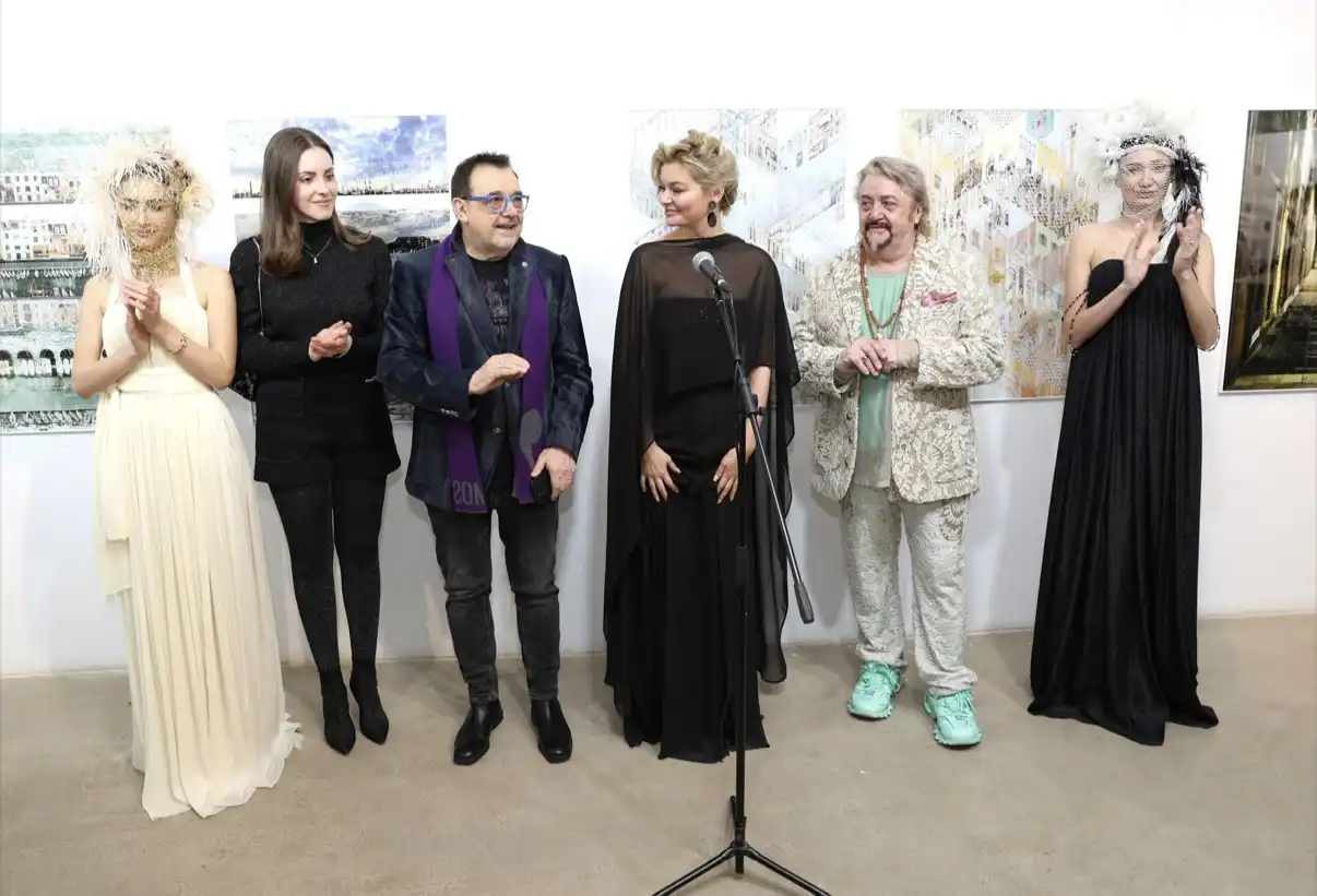 Вълнуваща италианска арт вечер в ONE Gallery Снимки