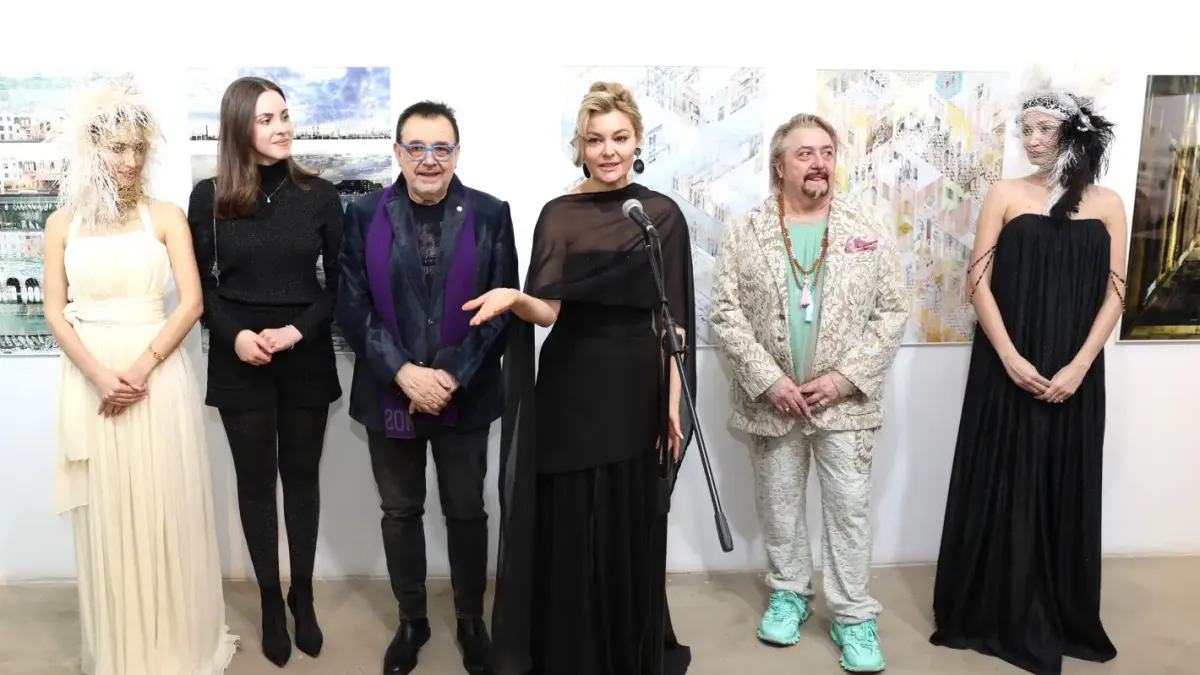 Вълнуваща италианска арт вечер в ONE Gallery Снимки