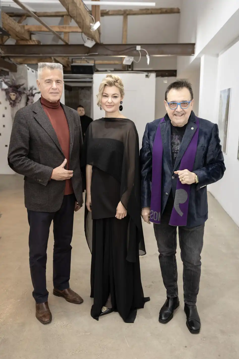 Вълнуваща италианска арт вечер в ONE Gallery Снимки
