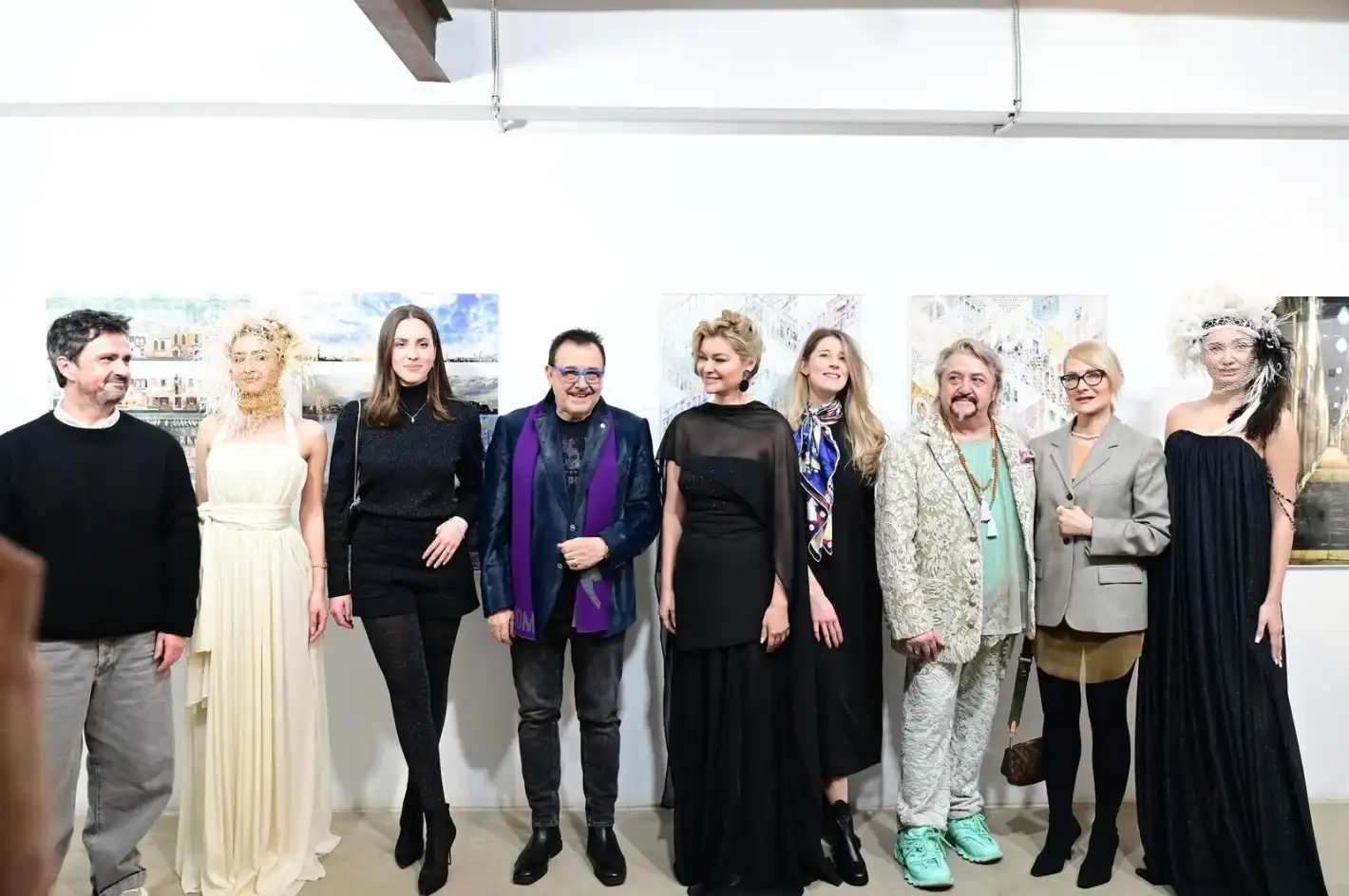 Вълнуваща италианска арт вечер в ONE Gallery Снимки