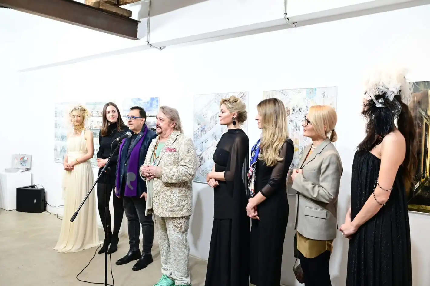 Вълнуваща италианска арт вечер в ONE Gallery Снимки