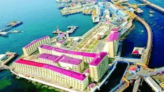 Първият секретен град на СССР е построен насред морето