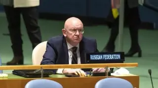 Външният министър на Израел Гидеон Саар се присмя на Русия в Съвета за сигурност на ООН, разгневи руснаците