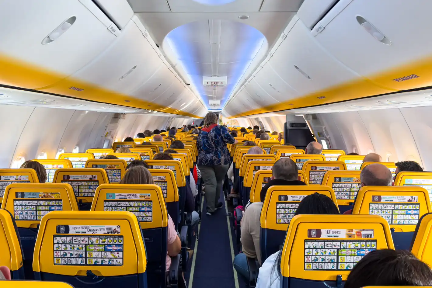 Стюардеса на Ryanair посочи две места в самолета, които да избягвате