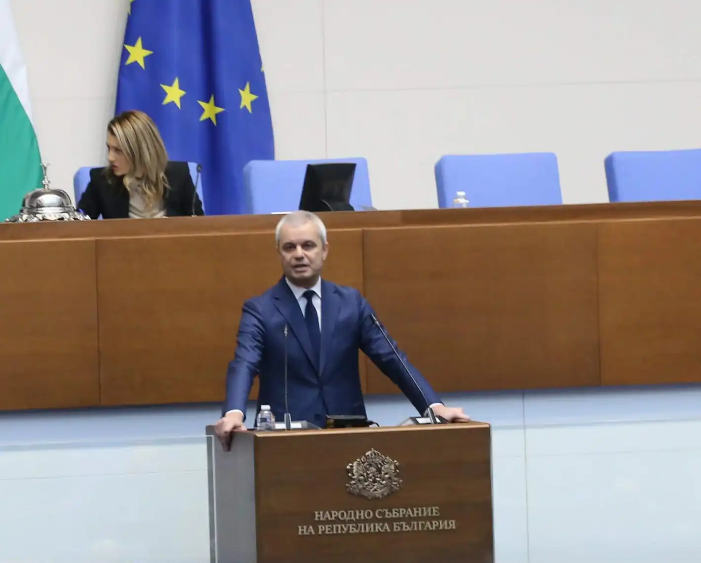 Лидерът на „Възраждане“ Костадин Костадинов