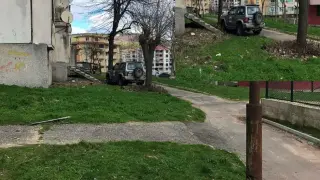 През алеята и във входа – „волният рибар“