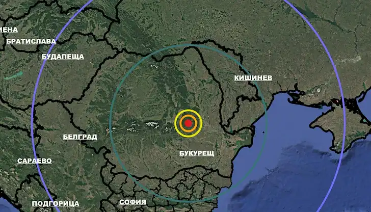 Вранча се разтресе опасно, усети се и у нас