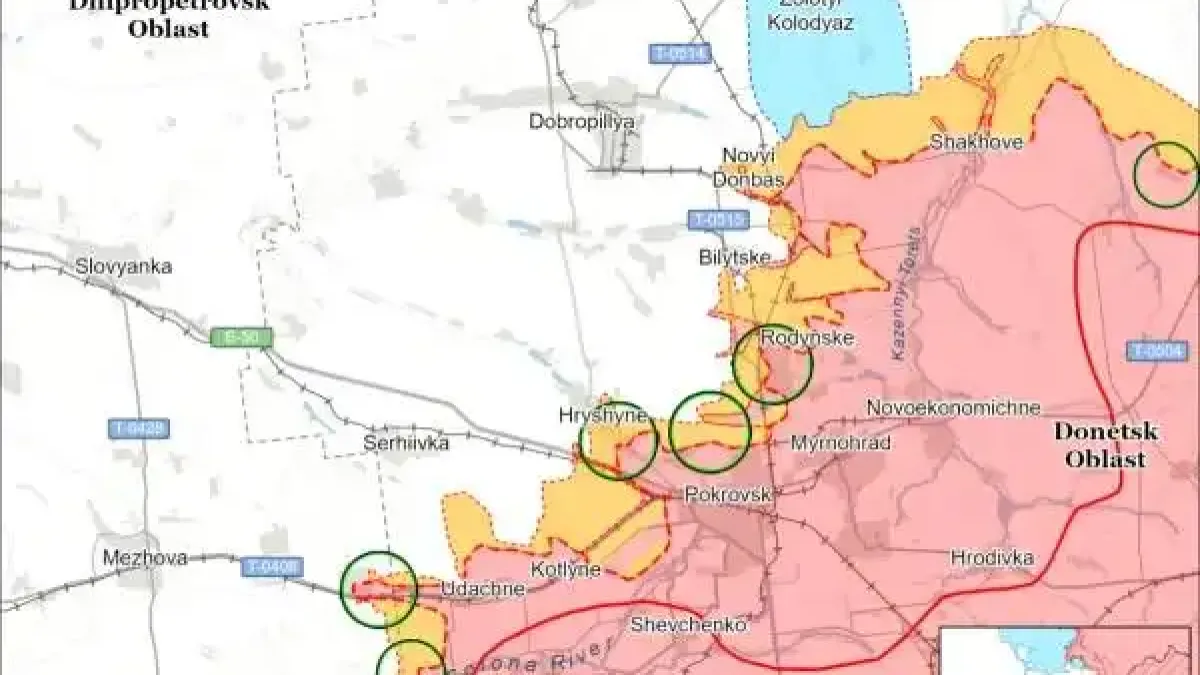 ISW: Русия изглежда е превзела Покровск