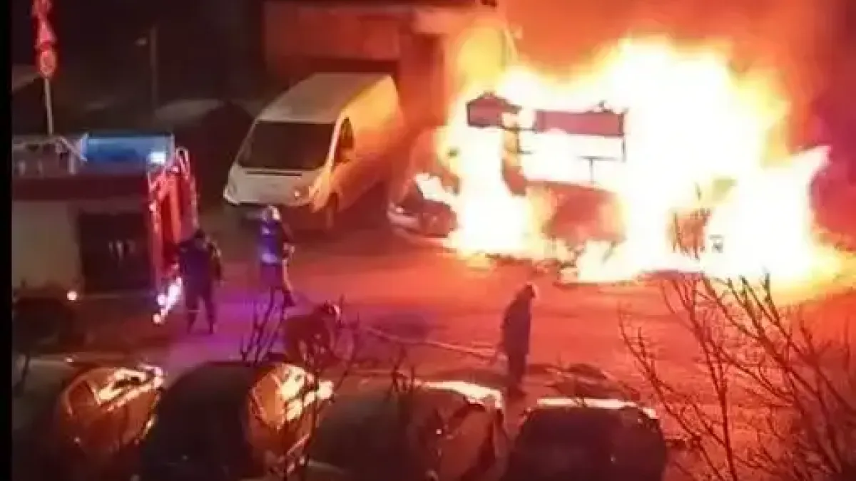Пожар изпепели два автомобила в столичния квартал „Младост“ 4