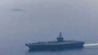Иран удари с 4 балистични ракети US самолетоносача „Ейбрахам Линкълн“