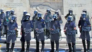 Гръцката полиция с извънредни мерки заради войната в Иран