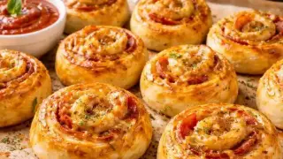Вкусна рецепта: Мини пици от бутер тесто