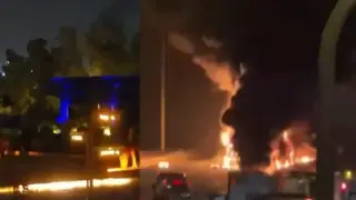 Иран атакува Саудитска Арабия тази нощ: Посолството на САЩ в Рияд е в пламъци