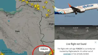 Дубайски самолет премина „напряко” през Иран, изчезна от радарите, а по-късно...