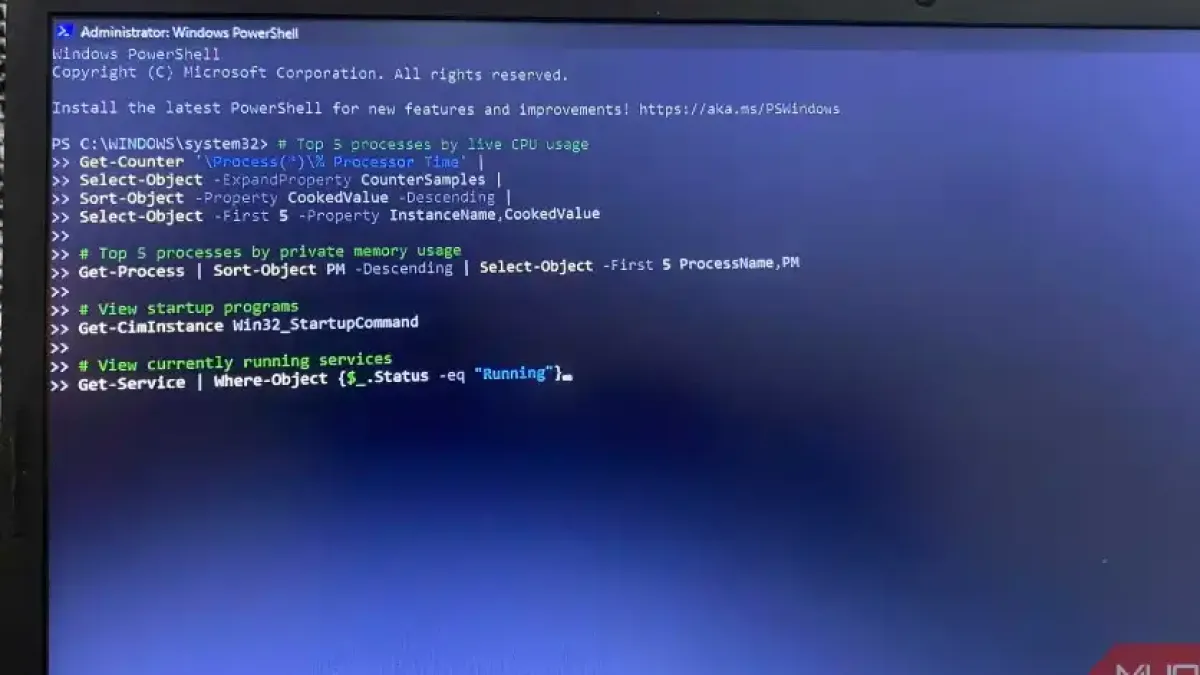 Тайното оръжие на Windows: 5 PowerShell команди срещу най-честите сривове
