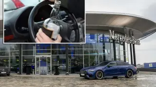 Недялко се напи и се развилня в шоурума на "Мерцедес" в Бургас