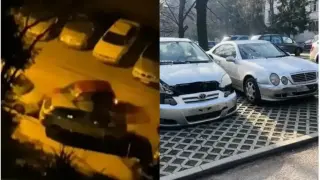 Има свидетели на нощния инцидент с червената кола и трите ударени автомобила в София, всичко е документирано