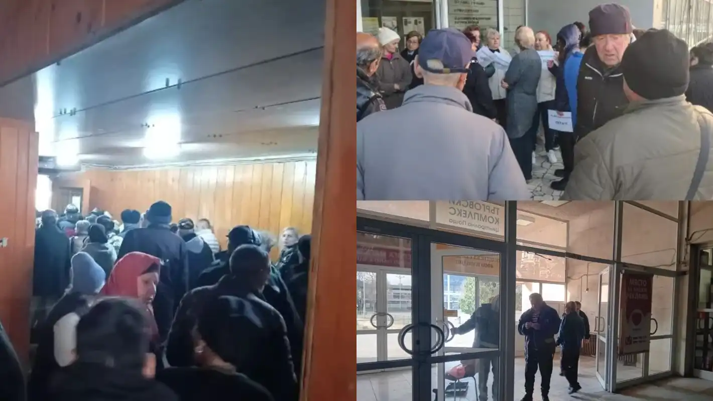 Протести и напрежение в Пловдив: Пенсионери нахлуха в Централната поща заради забавени пенсии Снимки