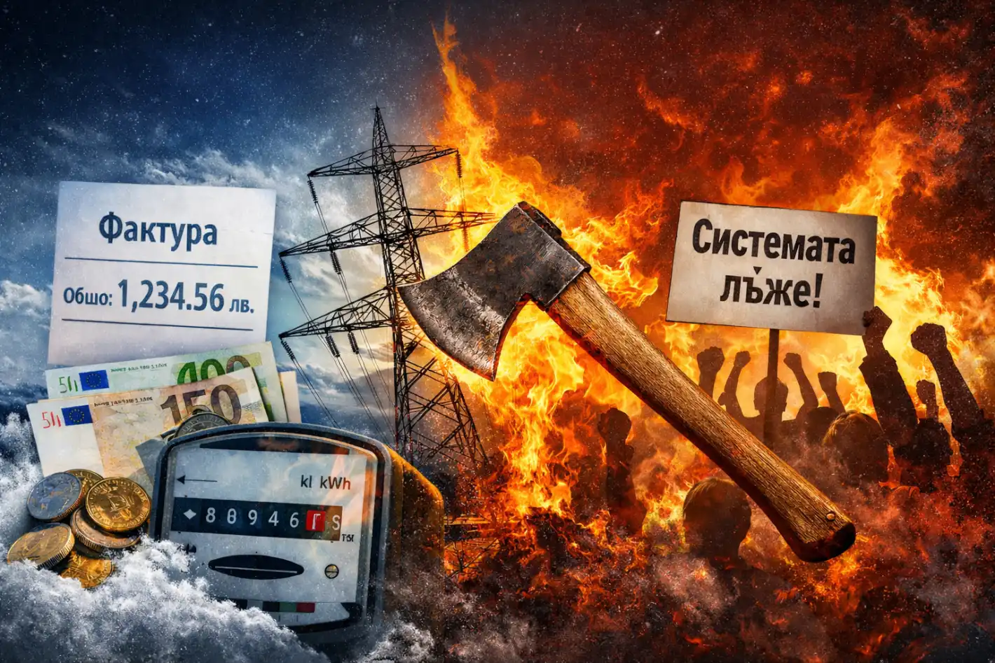 Скъп ток ли? Нещо друго гори по-скъпо!