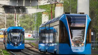 Два трамвая се сблъскаха в Москва, има над 20 ранени