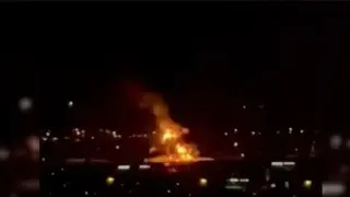 Пожар на международното летище в Дубай след атака с дрон