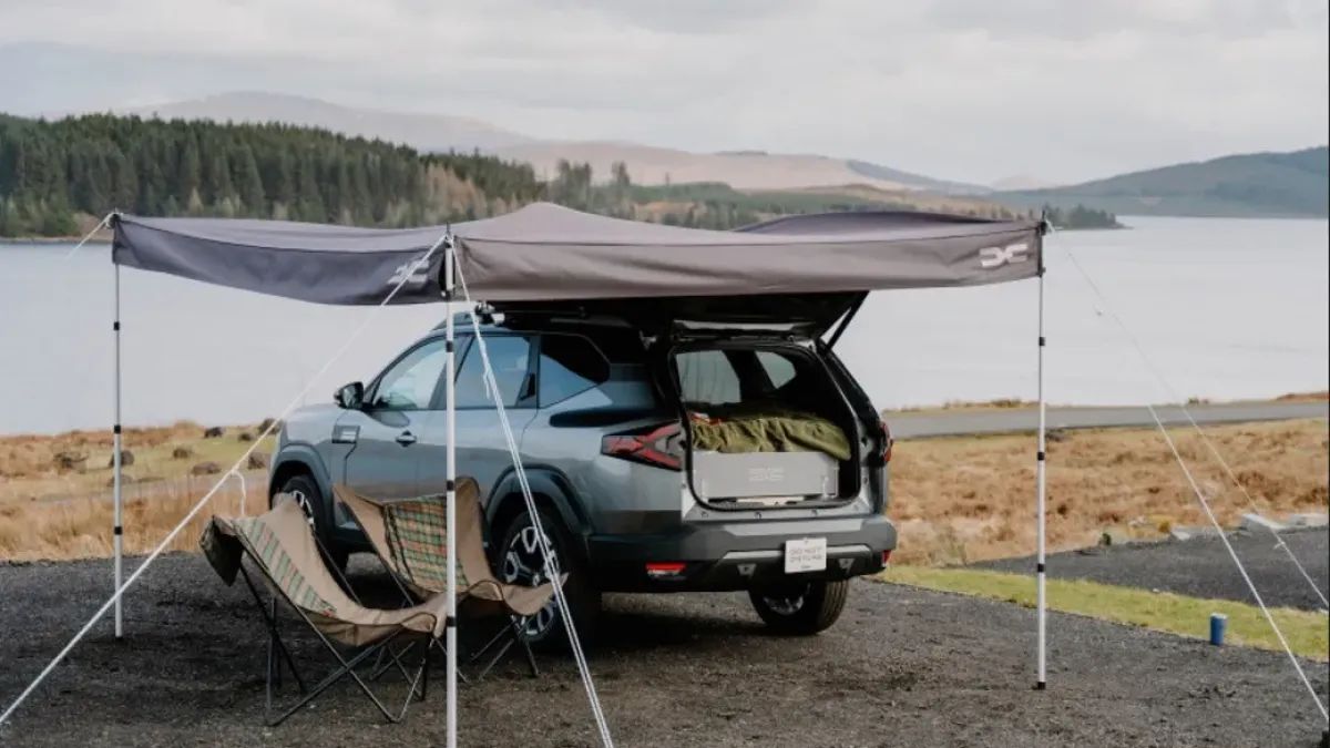 Dacia добави нов аксесоар за къмпинг към гамата си Снимки
