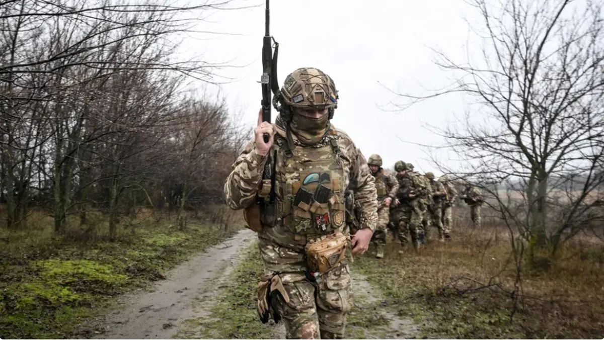 Комбинирана бойна подготовка в 65-а механизирана бригада на импровизиран учебен полигон в Украйна